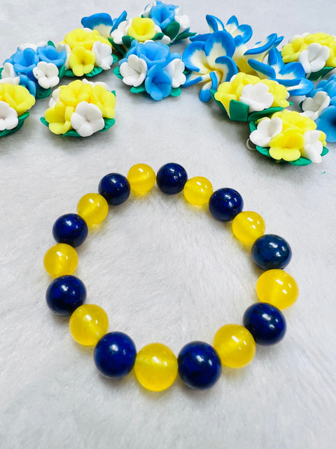 Ukraine Bracelet Alternating Colors