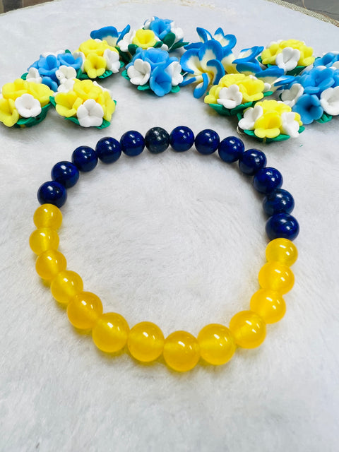 Ukraine Flag Bracelet