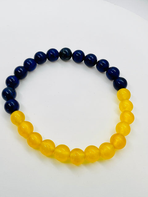 Ukraine Flag Bracelet